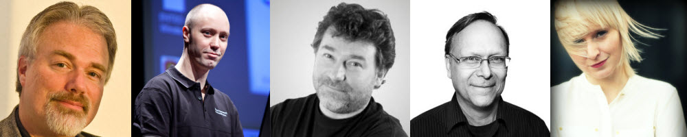 Speakers: Mark Minasi, Johan Arwidmark, Mikael Nyström, Jeffery Hicks, Paula Januszkiewicz